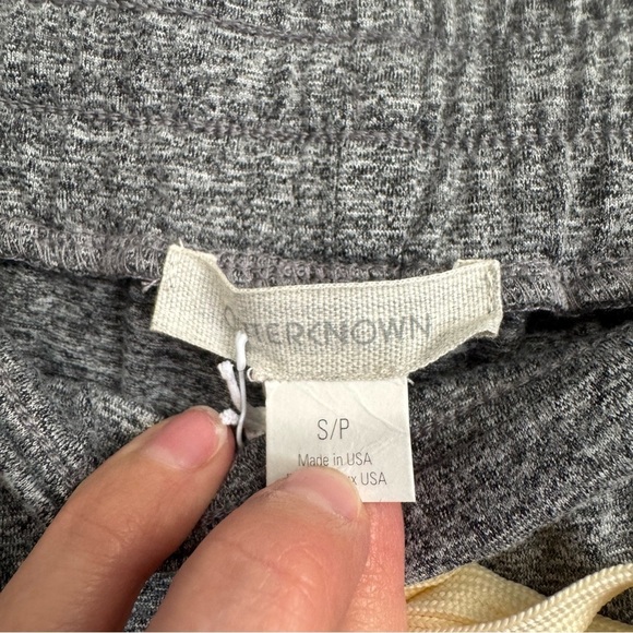 NWT Outerknown jogger sweatpants gray pockets - Picture 5 of 12